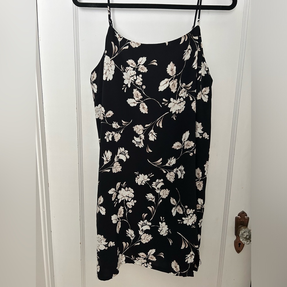 Floral Spaghetti Strap Dress